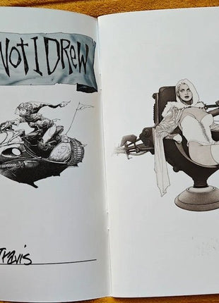 Travis Charest - Stuff Wot I Drew (2007) Signed - Mycomicshop.be