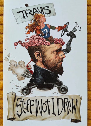 Travis Charest - Stuff Wot I Drew (2007) Signed - Mycomicshop.be
