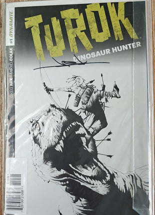 Turok : Dinosaur Hunter (Dynamite, 2014) Signed by Jae Lee - Mycomicshop.be