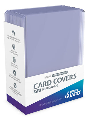 Ultimate Guard Card Covers Toploading 35 pt Clear (Pack of 25) - Mycomicshop.be