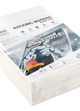 Ultimate Guard Comic Backing Boards Silver Size (100) - Mycomicshop.be