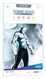 Ultimate Guard Comic Bags Resealable Silver Size (100) - Mycomicshop.be
