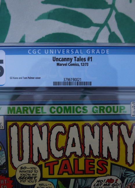 Uncanny Tales (1973) #1 CGC 6.5 - Mycomicshop.be