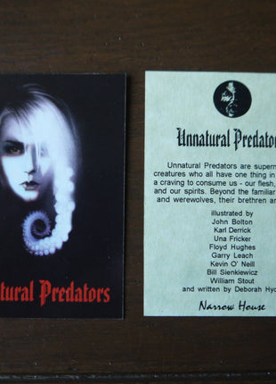 Unnatural Predator trading card set 1996 - Mycomicshop.be