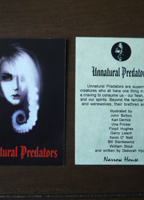 Unnatural Predator trading card set 1996 - Mycomicshop.be