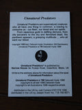Unnatural Predator trading card set 1996 - Mycomicshop.be