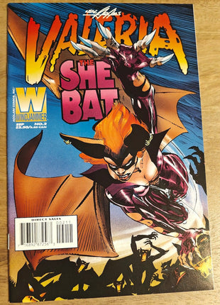 Valeria the She - Bat (1993, Continuity) Complete set + alternate cover - Mycomicshop.be
