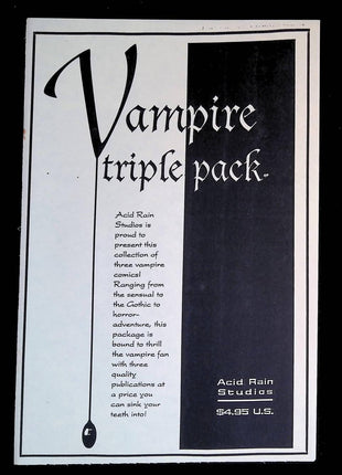 Vampire Triple Pack set (Acid Rain 1992) - Mycomicshop.be