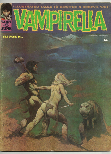 Vampirella 5 (Warren First series, 1970) - Mycomicshop.be