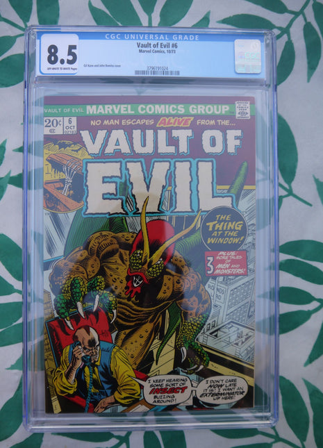 Vault of Evil (1973) #6 CGC 8.5 - Mycomicshop.be