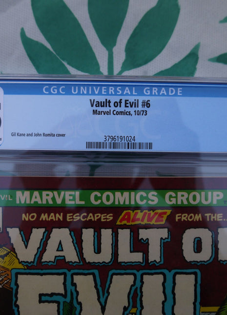 Vault of Evil (1973) #6 CGC 8.5 - Mycomicshop.be