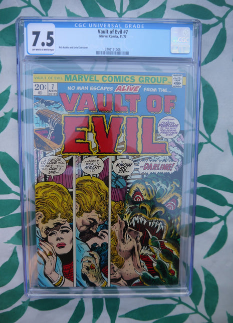 Vault of Evil (1973) #7 CGC 7.5 - Mycomicshop.be