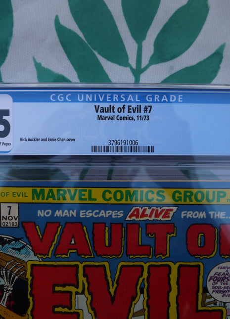 Vault of Evil (1973) #7 CGC 7.5 - Mycomicshop.be