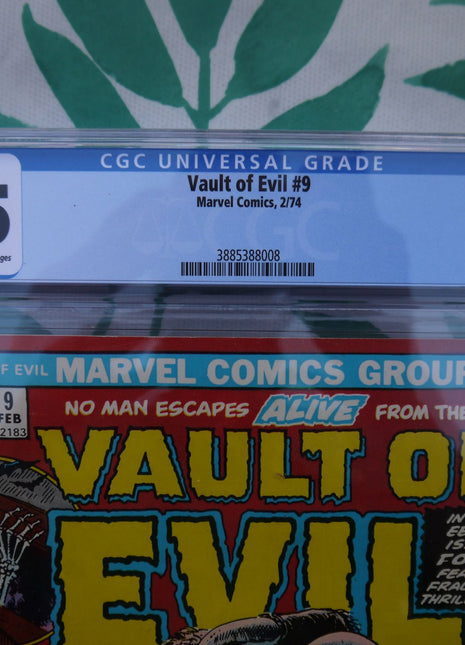 Vault of Evil (1973) #9 CGC 6.5 - Mycomicshop.be