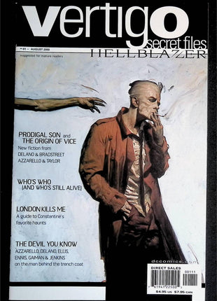 Vertigo Secret Files Hellblazer (2000) #1 - Mycomicshop.be