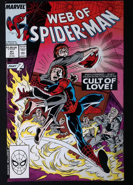 Web of Spider-Man (1985 1st Series) #41 - Mycomicshop.be