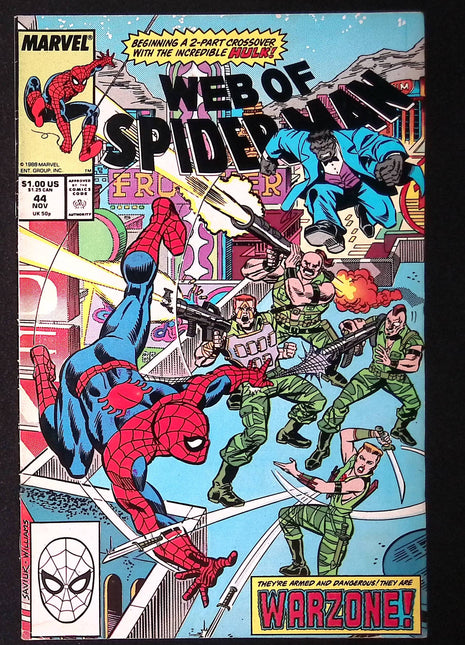 Web of Spider-Man (1985 1st Series) #44 - Mycomicshop.be