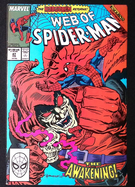 Web of Spider-Man (1985 1st Series) #47 - Mycomicshop.be