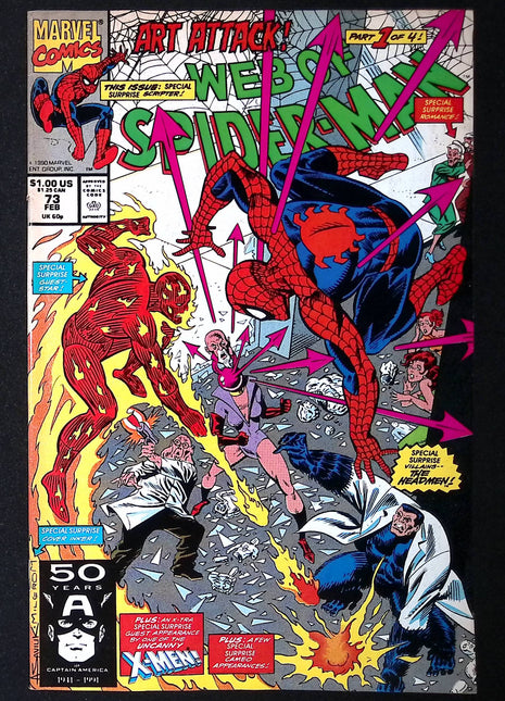 Web of Spider-Man (1985 1st Series) #73 - Mycomicshop.be