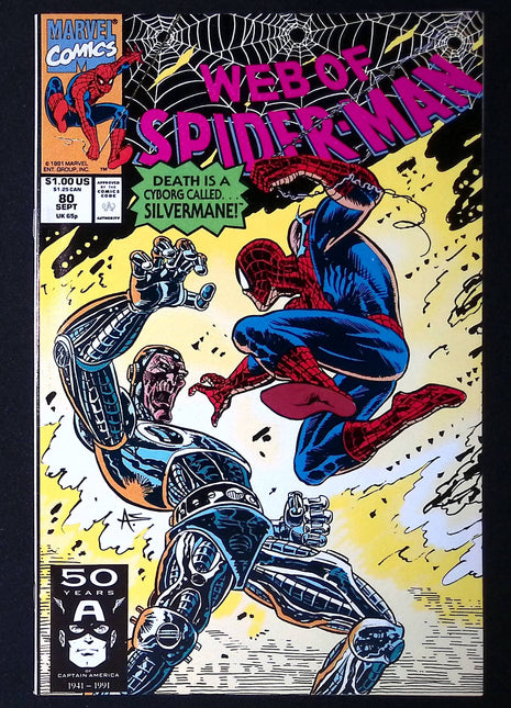 Web of Spider-Man (1985 1st Series) #80 - Mycomicshop.be