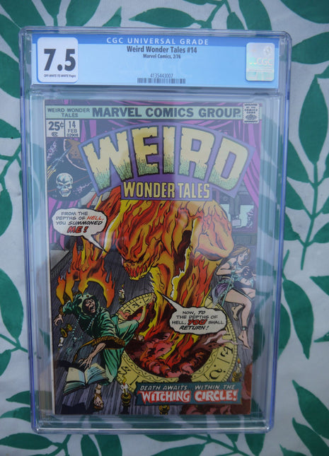 Weird Wonder Tales (1973) #14 CGC 7.5 - Mycomicshop.be