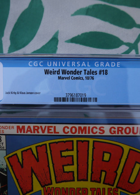 Weird Wonder Tales (1973) #18 CGC 9.2 - Mycomicshop.be