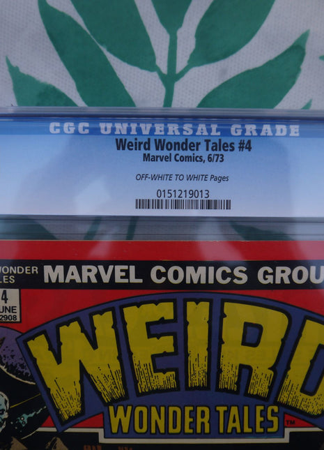 Weird Wonder Tales (1973) #4 CGC 9.2 - Mycomicshop.be