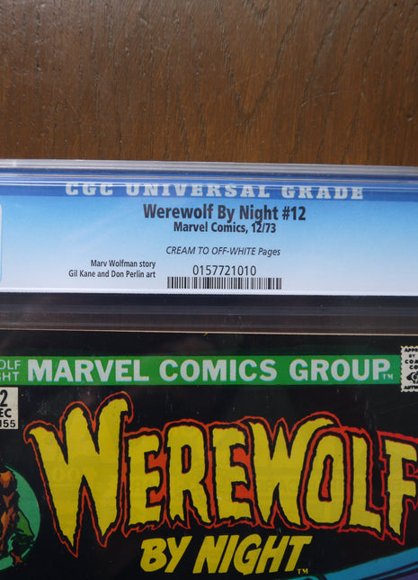 Werewolf by Night (1972 1st Series) #12 CGC 9.0 - Mycomicshop.be