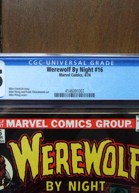 Werewolf by Night (1972 1st Series) #16 CGC 8.5 - Mycomicshop.be