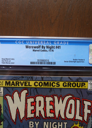 Werewolf by Night (1972 1st Series) #41 CGC 9.0 - Mycomicshop.be