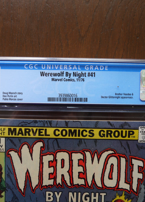 Werewolf by Night (1972 1st Series) #41 CGC 9.0 - Mycomicshop.be