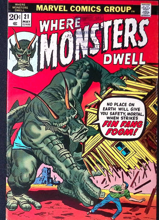 Where Monsters Dwell (1970) #21 - Mycomicshop.be