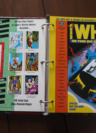 Who's Who in the DC Universe (1990) Binder + 10 issues - Mycomicshop.be