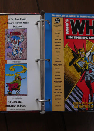 Who's Who in the DC Universe (1990) Binder + 10 issues - Mycomicshop.be