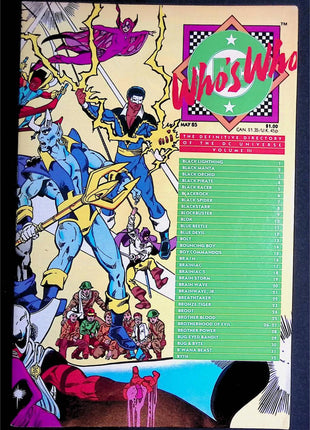 Who's Who The Definitive Directory of the DC Universe (DC, 1985) - Mycomicshop.be