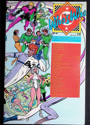 Who's Who The Definitive Directory of the DC Universe (DC, 1985) - Mycomicshop.be