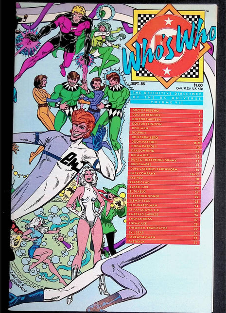 Who's Who The Definitive Directory of the DC Universe (DC, 1985) - Mycomicshop.be