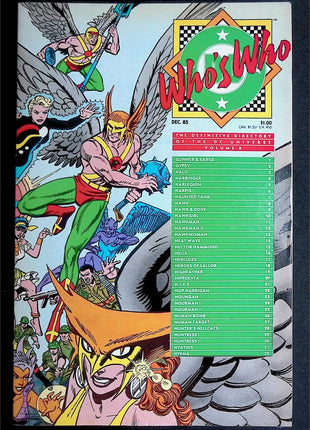 Who's Who The Definitive Directory of the DC Universe (DC, 1985) - Mycomicshop.be
