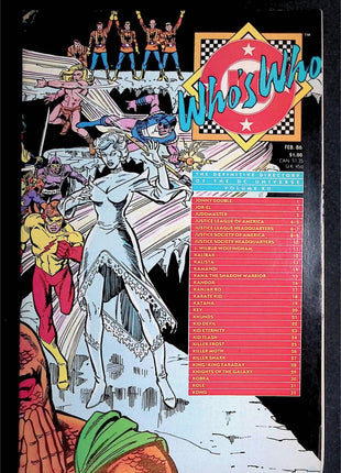 Who's Who The Definitive Directory of the DC Universe (DC, 1985) - Mycomicshop.be