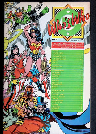 Who's Who The Definitive Directory of the DC Universe (DC, 1985) - Mycomicshop.be