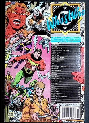 Who's Who The Definitive Directory of the DC Universe (DC, 1985) - Mycomicshop.be