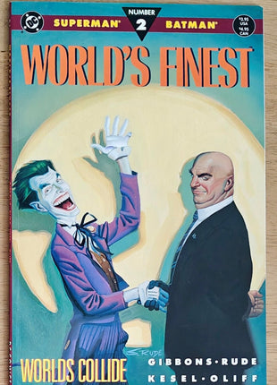 World's Finest : Worlds Collide (DC, 1990) Complete set - Mycomicshop.be