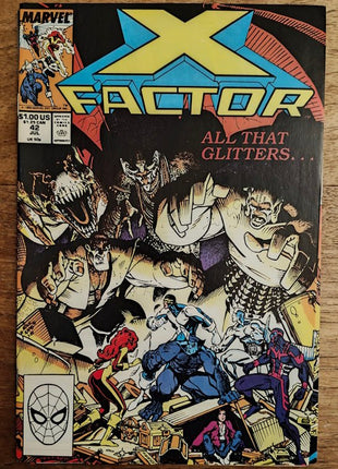 X - Factor (1986 1st Series Marvel) 42 - Mycomicshop.be