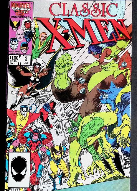 X - Men Classic (1986 - 1995 Marvel) Classic X - Men 2 - Mycomicshop.be