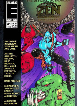 Zen Intergalactic Ninja (1993 Entity) Sourcebook 1993 - Mycomicshop.be
