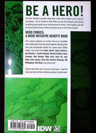 Hero Comics A Hero Initiative Benefit Book TPB (IDW) #1 - Mycomicshop.be