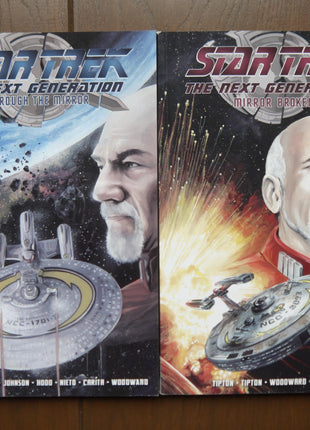 Star Trek The Next Generation Mirror Broken + Through the Mirror TPB (2018 IDW) - Mycomicshop.be