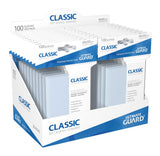 Ultimate Guard Classic Soft Sleeves Standard Size Transparent (100) - Mycomicshop.be