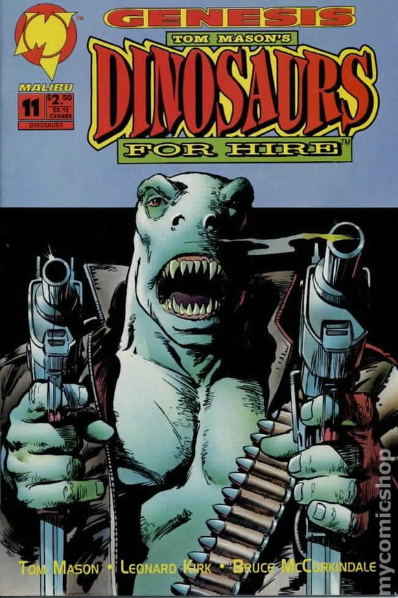 Dinosaurs for Hire (1993 2nd Series Malibu) #11 - Mycomicshop.be