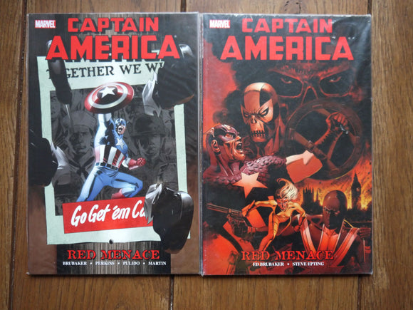 Captain America Red Menace TPB 1 + 2 - Mycomicshop.be